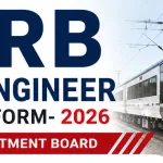 RRB Junior Engineer JE Online Form- 2026