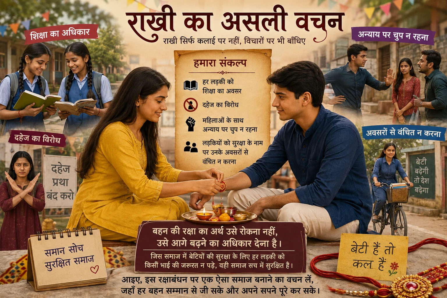 राखी का असली वचन